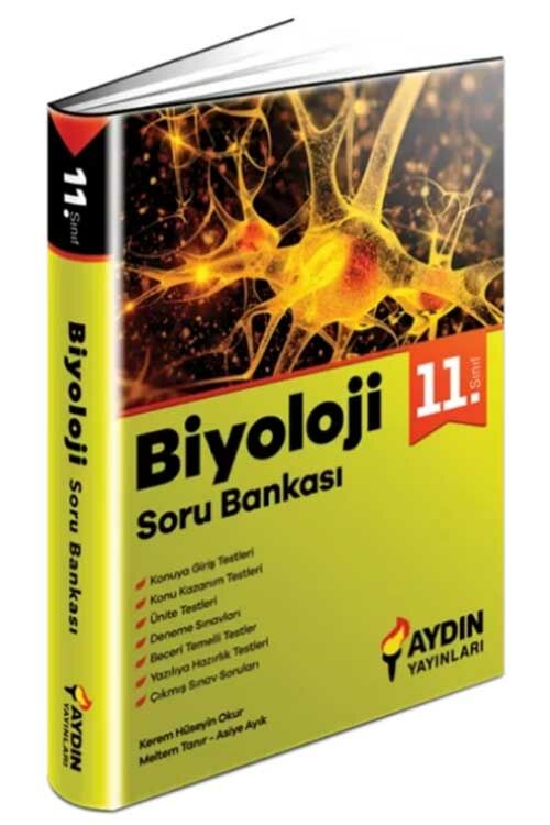 11. Sınıf Biyoloji Soru Bankası Aydın Yayınları
