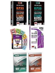 Yargı + Anla Kazan 2026 KPSS Ön Lisans Tek Kitap Konu Soru 5li Deneme + Marka Çıkmış Soru 6 lı Set