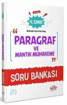 Editör Yayınları 4. Sınıf Paragraf ve Mantık Muhakeme Soru Bankası