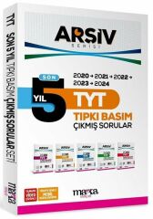Marka Yayınları TYT Son 5 Yıl ARŞİV Serisi Tıpkı Basım Fasikül Fasikül Çıkmış Sorular