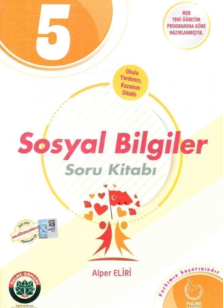 Palme Yayınları 5. Sınıf Sosyal Bilgiler Soru Kitabı