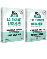 Data Yayınları 2025 ÜDS T.C. Ticaret Bakanlığı Ünvan Değişikliği Ortak Konular Konu ve Soru 2li Set