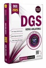 Pegem Yayınları 2025 DGS Tamamı Çözümlü Konu Anlatımı