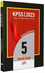 Editör Yayınları KPSS GYGK Tamamı Çözümlü 5 Fasikül Deneme Sınavı