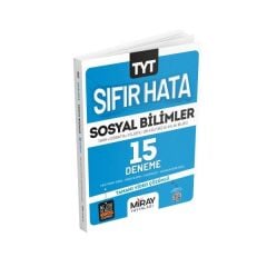 Miray Yayınları Sıfır Hata TYT Sosyal Bilimler 15 Deneme