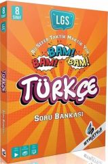 Strateji Yayınları 8. Sınıf Türkçe Bam Bam Soru Bankası