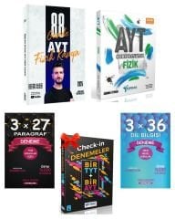 Parlayan Proje 2025 AYT Fizik Kampı +Toprak AYT Fizik Soru + Anla Kazan Deneme + Yanıt 1 TYT 1 AYT