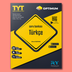 Referans Yayınları OPTİMUM TYT Türkçe Tamamı Video Çözümlü Soru Bankası Akıllı Tahta Uyumlu