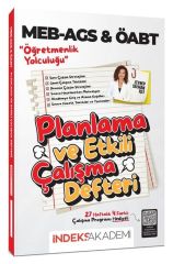 İndeks Akademi 2025 MEB-AGS ÖABT Planlama ve Etkili Çalışma Defteri - Zeynep Salman İçli İndeks Akademi Yayıncılık