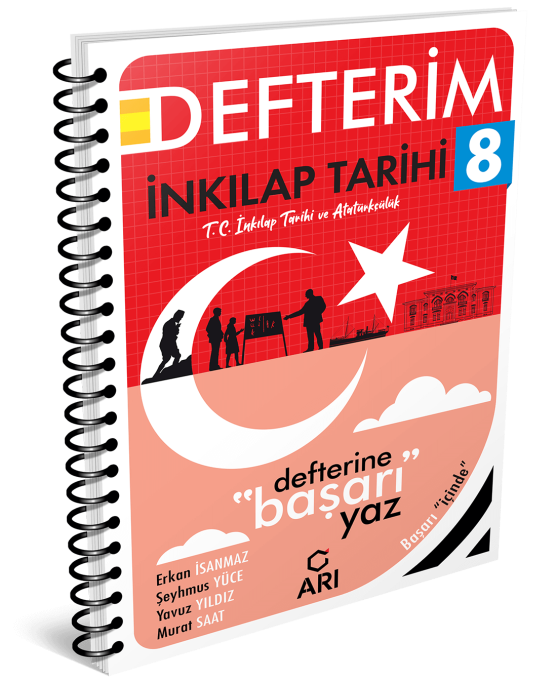 Arı Yayıncılık 8. Sınıf Sosyalimo Akıllı İnkılap Tarihi Defteri