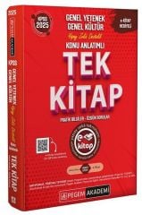 Pegem 2025 KPSS Genel Yetenek Genel Kültür Konu Anlatımlı Tek Kitap Pegem Akademi Yayınları