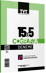 Marka 2025 YKS TYT Coğrafya 15x5 Deneme Marka Yayınları