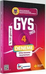 Memur Sınav 2023 CTE İnfaz Koruma Başmemuru GYS 4 lü Deneme