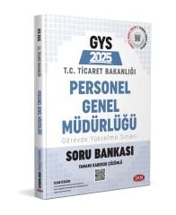 Data 2025 Ticaret Bakanlığı Personel Genel Müdürlüğü GYS Soru Bankası - Karekod Çözümlü