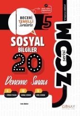 Günay Yayınları 5.Sınıf Zoom Sosyal Bilgiler 20’li Branş Denemeler