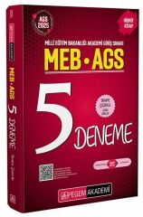 Pegem 2025 MEB-AGS 5 Deneme Çözümlü Pegem Yayınları