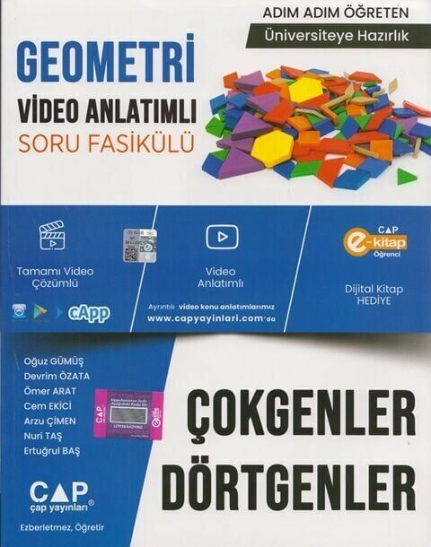 Çap Çokgenler ve Dörtgenler Konu Anlatımlı Soru Bankası