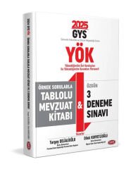 Data Yayınları YÖK Üst Kuruluşları ile YÖK Personeli GYS Örnek Sorularla Tablolu Mevzuat Kitabı