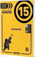 Hız Yayınları 8. Sınıf Matematik 15 Deneme