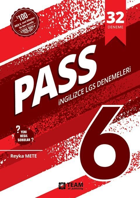 Team Elt Publishing 6. Sınıf İngilizce PASS 32 Deneme