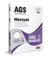 Data 2025 MEB-AGS Mevzuat Soru Bankası Çözümlü Ultra Serisi Data Yayınları