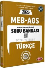 Data 2025 MEB-AGS Sözel Yetenek Türkçe Soru Bankası Çözümlü Data Yayınları
