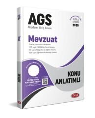 Data 2025 MEB-AGS Mevzuat Konu Anlatımlı Ultra Serisi Data Yayınları
