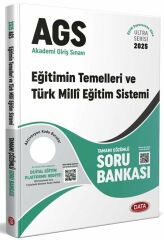 Data 2025 MEB-AGS Eğitimin Temelleri ve Türk Milli Eğitim Sistemi Soru Bankası Çözümlü Ultra Serisi Data Yayınları