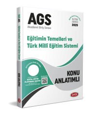 Data 2025 MEB-AGS Eğitimin Temelleri ve Türk Milli Eğitim Sistemi Konu Anlatımlı Ultra Serisi Data Yayınları