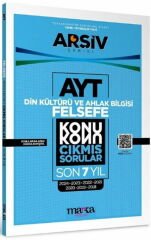 Marka Yayınları AYT Din Kültürü ve Ahlak Bilgisi - Felsefe Çıkmış Sorular Konu Konu Son 7 Yıl Tıpkı Basım Arşiv Serisi