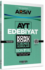 Marka Yayınları AYT Edebiyat Çıkmış Sorular Konu Konu Son 7 Yıl Tıpkı Basım Arşiv Serisi