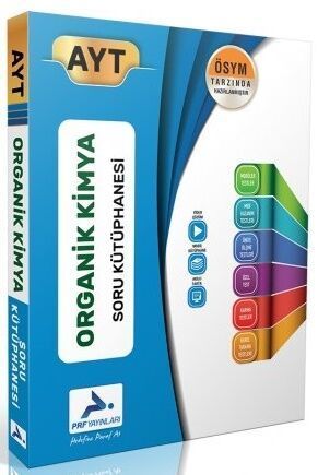 PRF Yayınları AYT Organik Kimya Soru Kütüphanesi