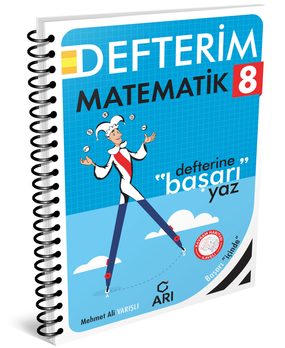 Arı Yayıncılık 8. Sınıf Matematik Akıllı Defteri