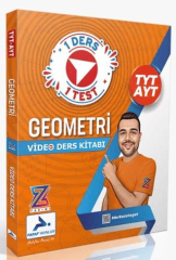 Paraf Z Takım TYT AYT Geometri Video Ders Anlatım Kitabı PRF Yayınları