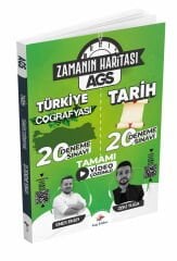 Dizgi Kitap 2025 Zamanın Haritası MEB AGS Türkiye Coğrafyası ve Tarih Video Çözümlü 20 Deneme