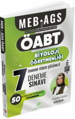 Dizgi Kitap ÖABT MEB-AGS Biyoloji Öğretmenliği 7 Deneme Çözümlü - Zeynep Sözen Göçmen Dizgi Kitap Yayınları