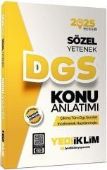 Yediiklim 2025 DGS Prestij Sözel Yetenek Konu Anlatımı Yediiklim Yayınları