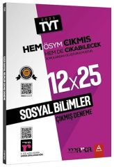 Marka 2025 YKS TYT Sosyal Bilimler 12x25 Çıkmış ve Çıkabilecek Denemeler Marka Yayınları