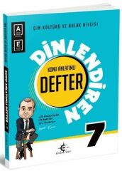 Eker Test Yayınları 7. Sınıf Din Kültürü ve Ahlak Bilgisi Dinlendiren Konu Anlatımlı Defter