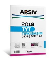 Marka YKS TYT 2018 Çıkmış Sorular Tıpkı Basım Arşiv Serisi Çözümlü Marka Yayınları