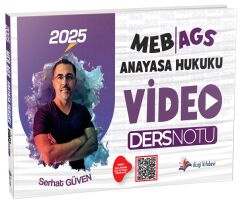 Dizgi Kitap 2025 MEB AGS Anayasa Hukuku Video Ders Notu - Serhat Güven Dizgi Kitap