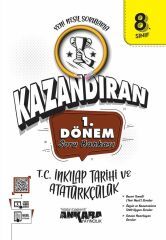 Ankara Yayıncılık 8. Sınıf LGS T.C. İnkılap Tarihi ve Atatürkçülük 1. Dönem Soru Bankası