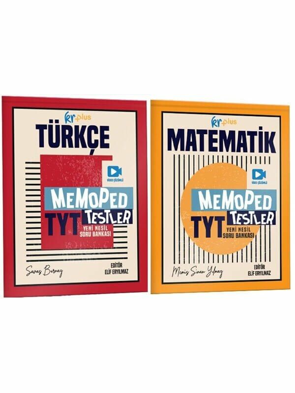 KR Plus TYT Mamtematik ve Türkçe Memoped Tesleri Seti