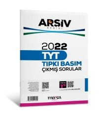 Marka YKS TYT 2022 Çıkmış Sorular Tıpkı Basım Arşiv Serisi Çözümlü Marka Yayınları