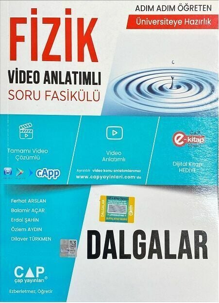 Çap Fizik Dalgalar Konu Anlatımlı Soru Bankası