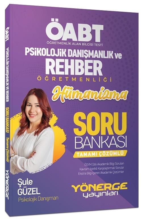 Yönerge ÖABT Psikolojik Danışmanlık ve Rehber Öğretmenliği Hümanizma Soru Bankası Yönerge Yayınları