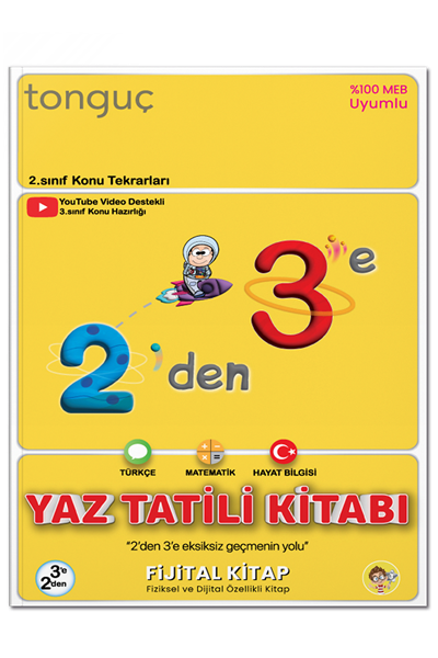 Tonguç 2 den 3 e Hazırlık Kitabı Tonguç Akademi