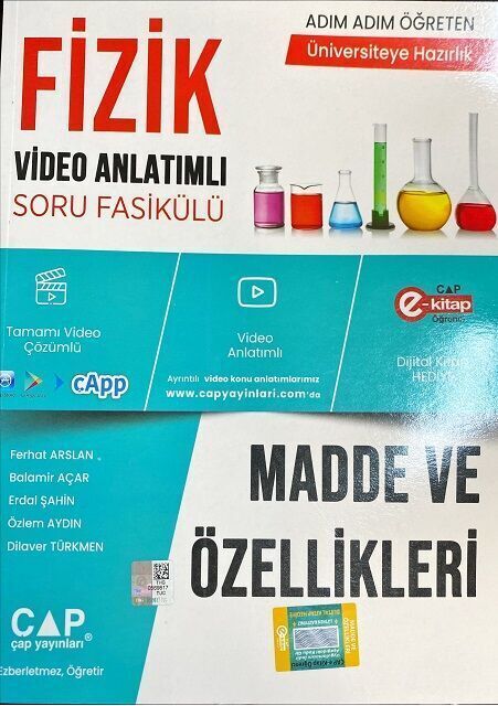 Çap Fizik Madde ve Özellikleri Konu Anlatımlı Soru Bankası