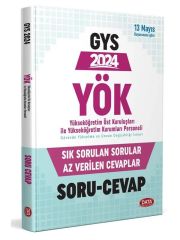 Data Yayınları YÖK Personeli GYS Sık Sorulan Sorular Az Verilen Cevaplar Soru Cevap