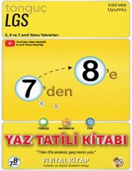 Tonguç 7 den 8 e Hazırlık Kitabı Tonguç Akademi